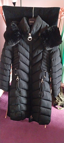 Wulux paris black long puffer - paris,