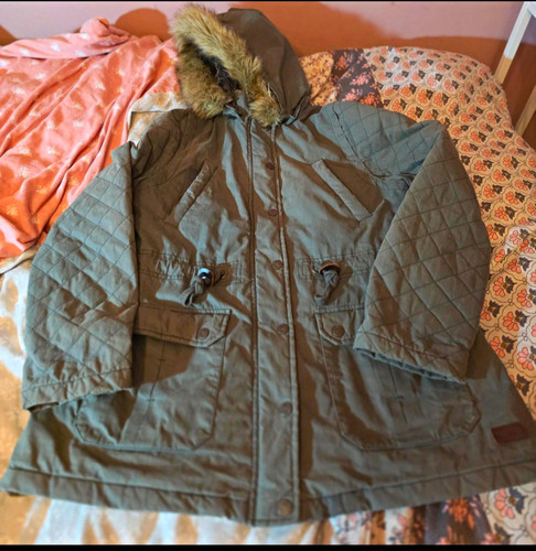 Fatface women khaki - khaki, hooded