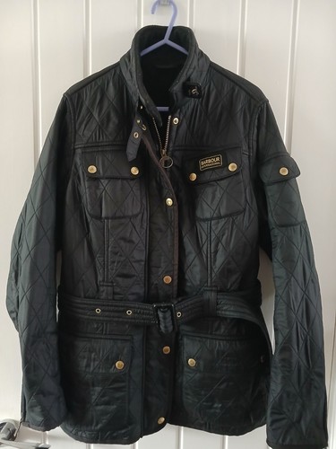 Genuine ladies black quilted - genuine,