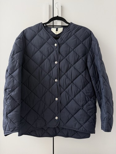 Blue arket quilted women - blue,