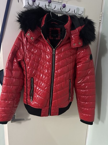 River island red quilted - river,