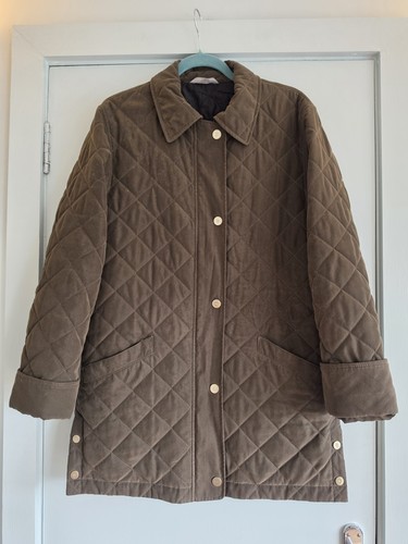 Brown diamond quilted barn - m&s,