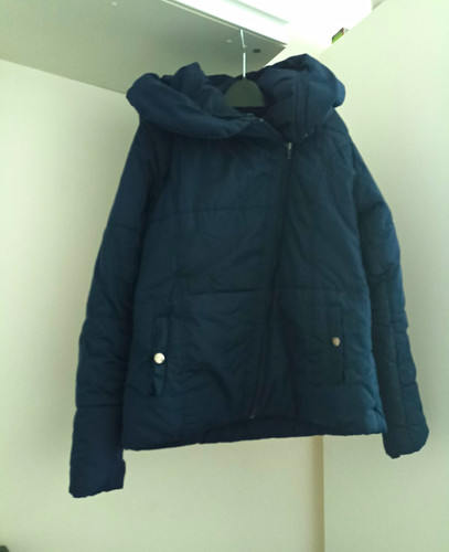 Women navy hooded - navy,