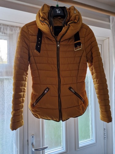 Zara mustard yellow quilted - zara,