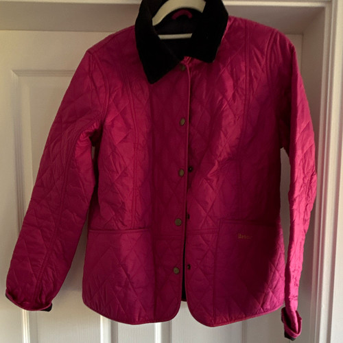 Barbour womens pink quilted - womens,