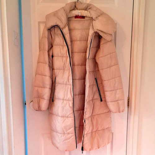 Women beige long hooded - women’s,