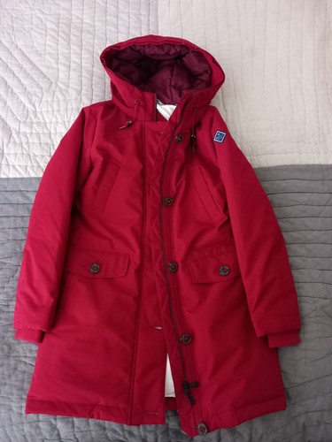 Gant burgundy mid length down - burgundy,