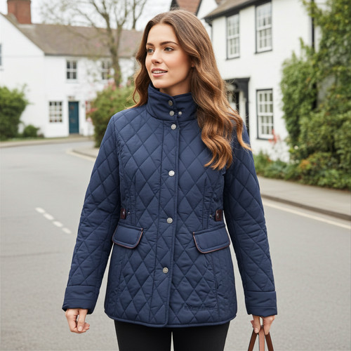 Hazy blue louise - louise, quilted