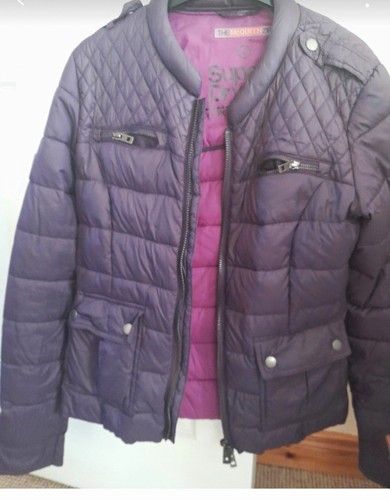 Superdry purple quilted - superdry,