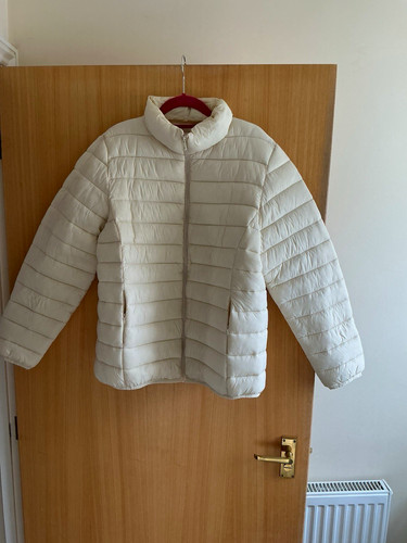 Women ivory quilted - quilted, puffer