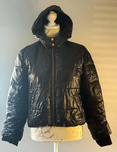 River island black hooded - river,