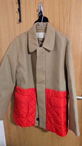 Maison kitsuné wool quilted - wool,