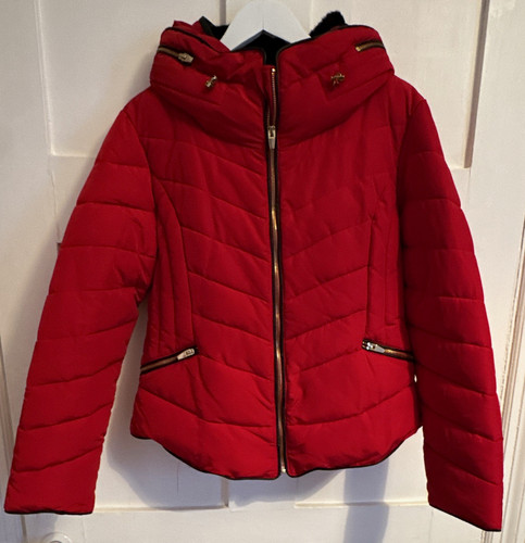 Zara women red - red, quilted