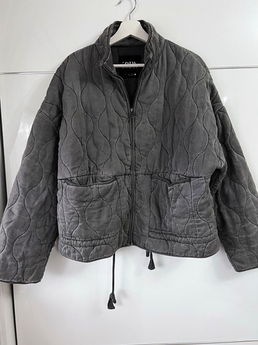 Zara womens grey quilted - womens,