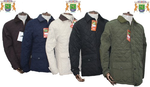 Mens quilted jacket barley - mens,