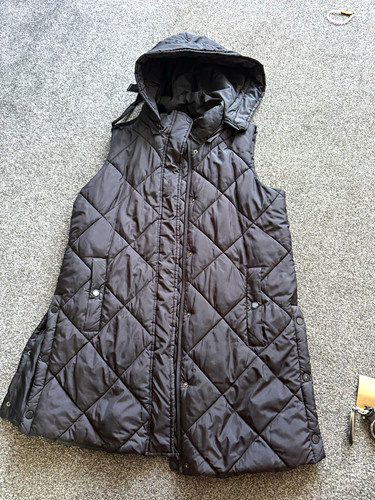 Women black quilted - black,