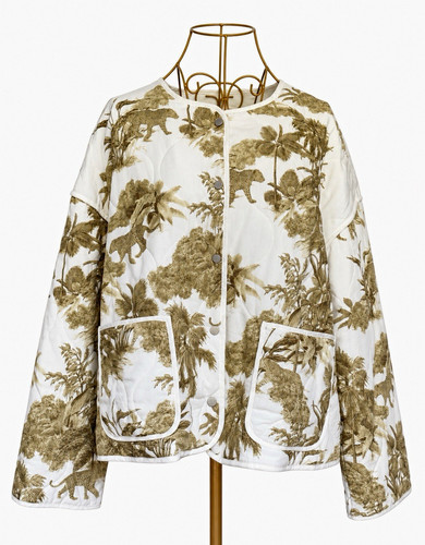Cream crnaomi tea toile - tea,