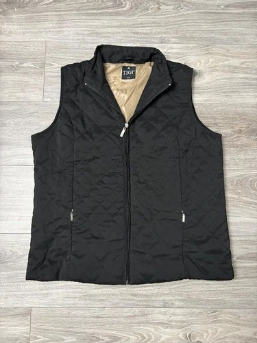 Tigi size black quilted - size, 14