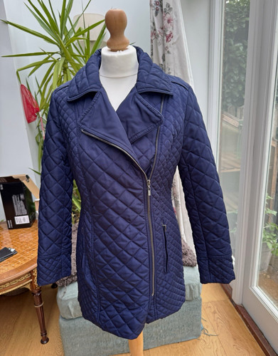 Classic navy quilted - m&s,