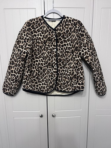 Womens leopard print quilted - womens,
