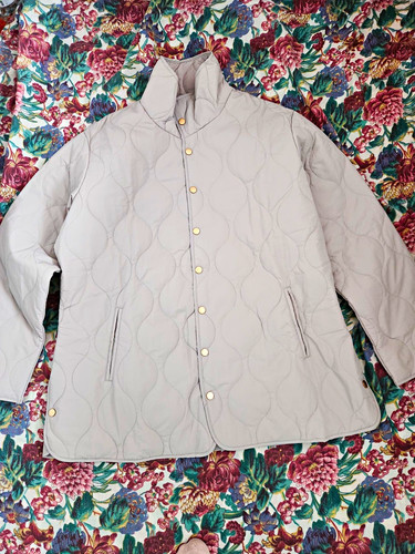 Women grey quilted polyester - grey,