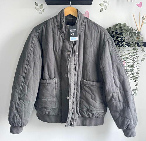 Primark denim grey quilted - grey,