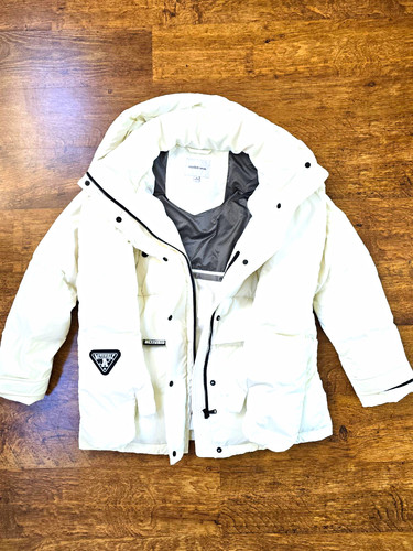 Yishion women ivory hooded - women's,