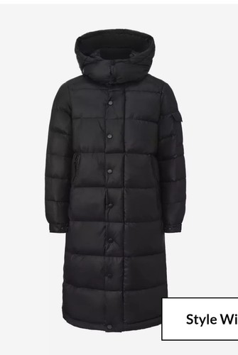 Real down coat size long - coat, 12