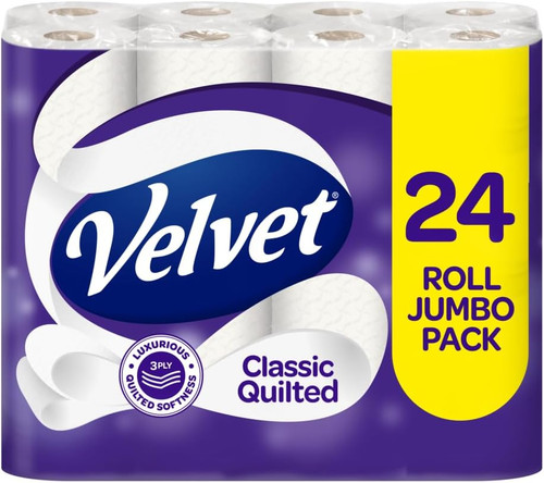 Classic quilted toilet - quilted, tissue